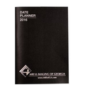 Economy Leatherette Monthly Desk Planner (8 1/2"x11")